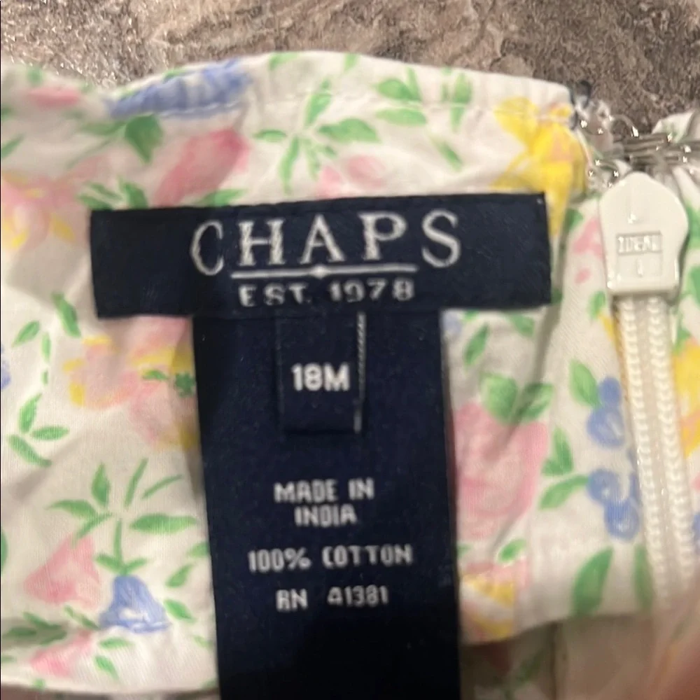 Chaps Blue and Pink Diaper Cover Accessory
